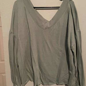 Off the shoulder sweater